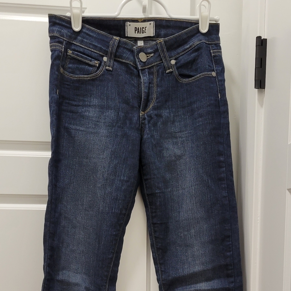 Dark blue skinny jeans